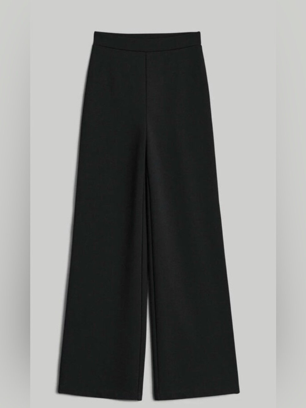 RAG & BONE Irina Ponte Wide Leg Pants Black S